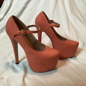 Mary Jane Platform Stiletto Heels
